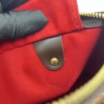 Louis Vuitton Speedy Bandou 25 Damier Ebene GHW