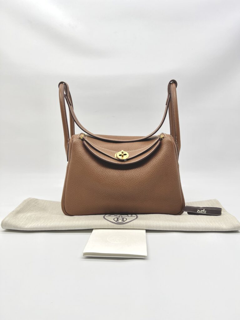 Hermes Lindy 26 Clemence Gold GHW