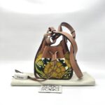 Loewe Hammock Mini Embroidered Tan