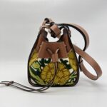 Loewe Hammock Mini Embroidered Tan