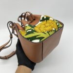 Loewe Hammock Mini Embroidered Tan