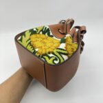 Loewe Hammock Mini Embroidered Tan