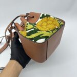 Loewe Hammock Mini Embroidered Tan