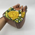 Loewe Hammock Mini Embroidered Tan