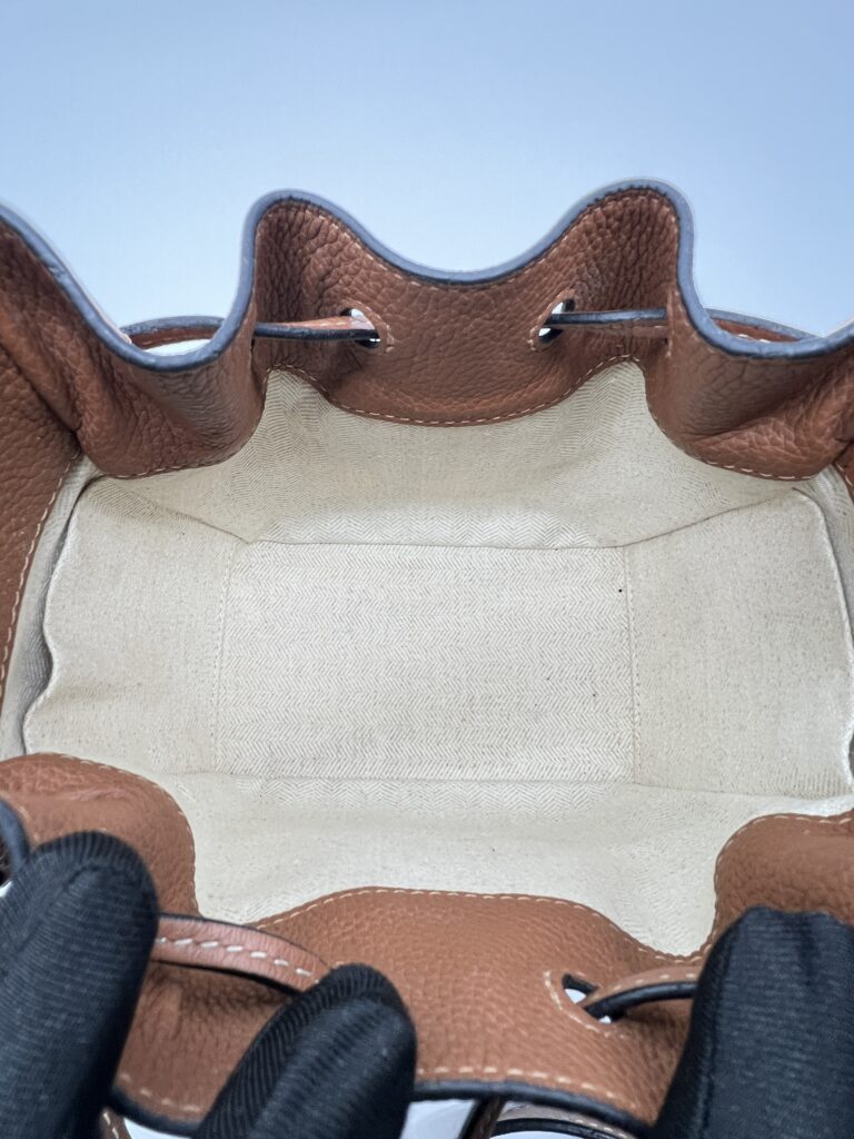 Loewe Hammock Mini Embroidered Tan