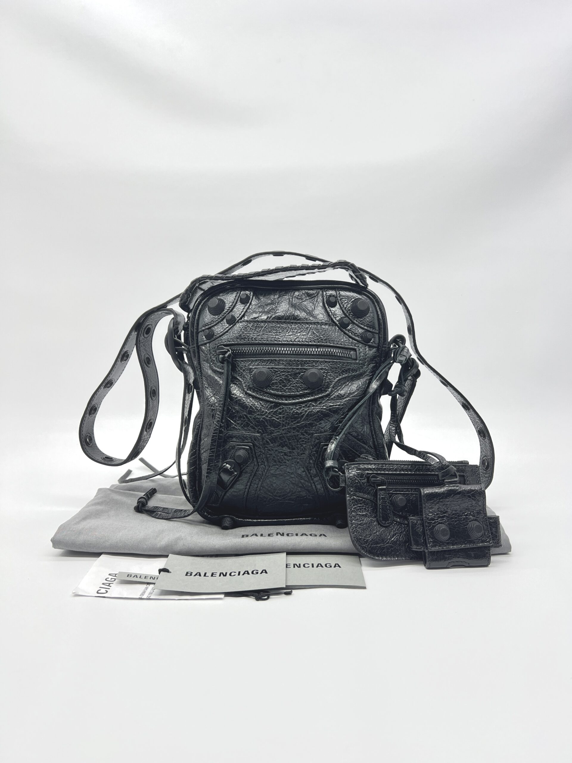Balenciaga Le Cagole Crossbody Bag Black