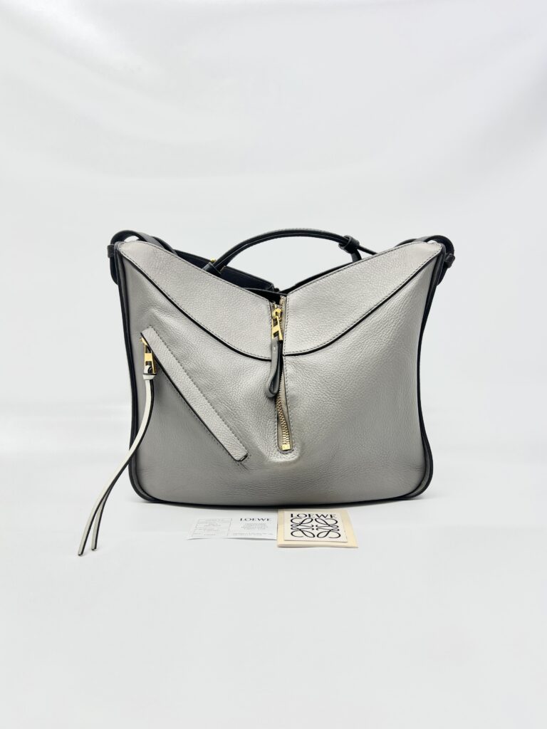 Loewe Small Hammock Bag Multicolour Grey Black GHW