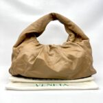 Bottega Veneta The Shoulder Pouch Bag Camel Leather