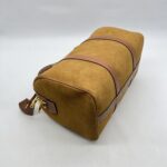 Celine Boston Suede Brown GHW