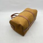 Celine Boston Suede Brown GHW