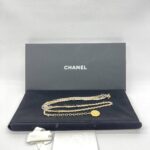 Chanel Belt Gold Silver