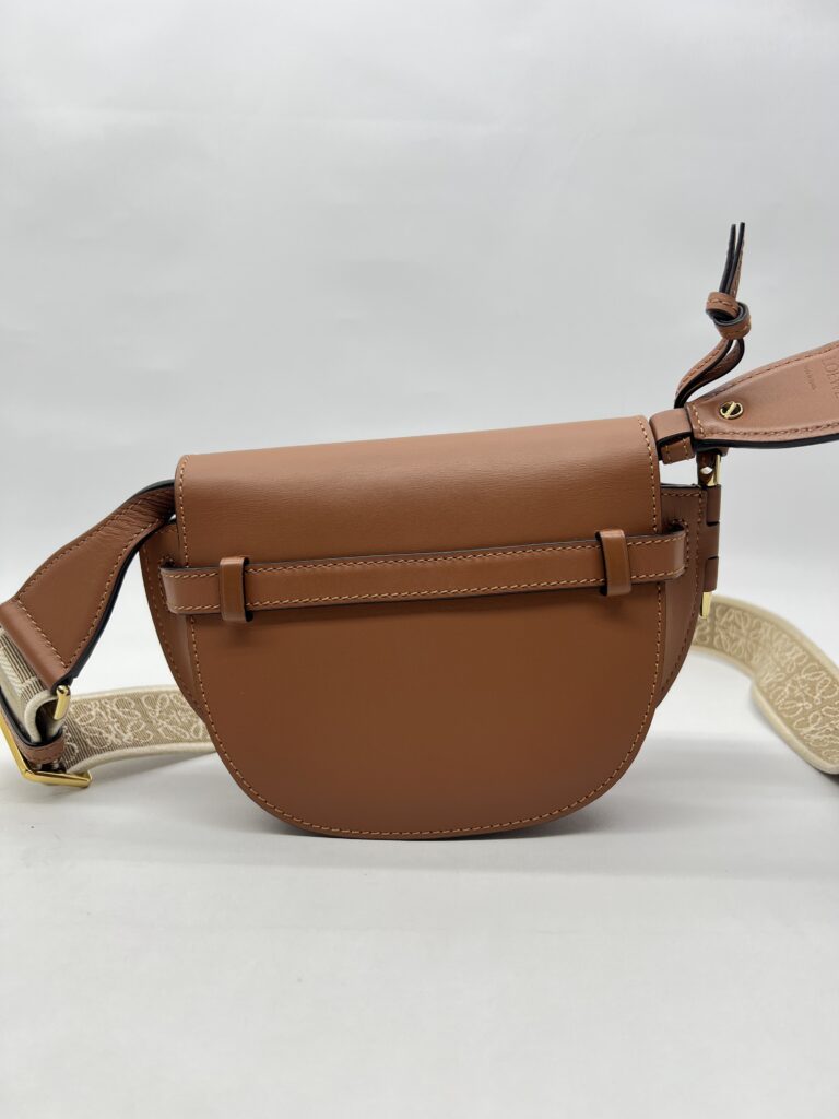 Loewe Gate Dual Mini Brown Tan GHW