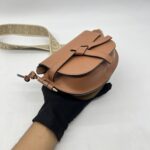 Loewe Gate Dual Mini Brown Tan GHW
