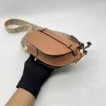 Loewe Gate Dual Mini Brown Tan GHW