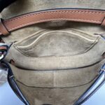 Loewe Gate Dual Mini Brown Tan GHW