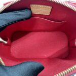 Louis Vuitton Alma BB Red Monogram Vernis GHW