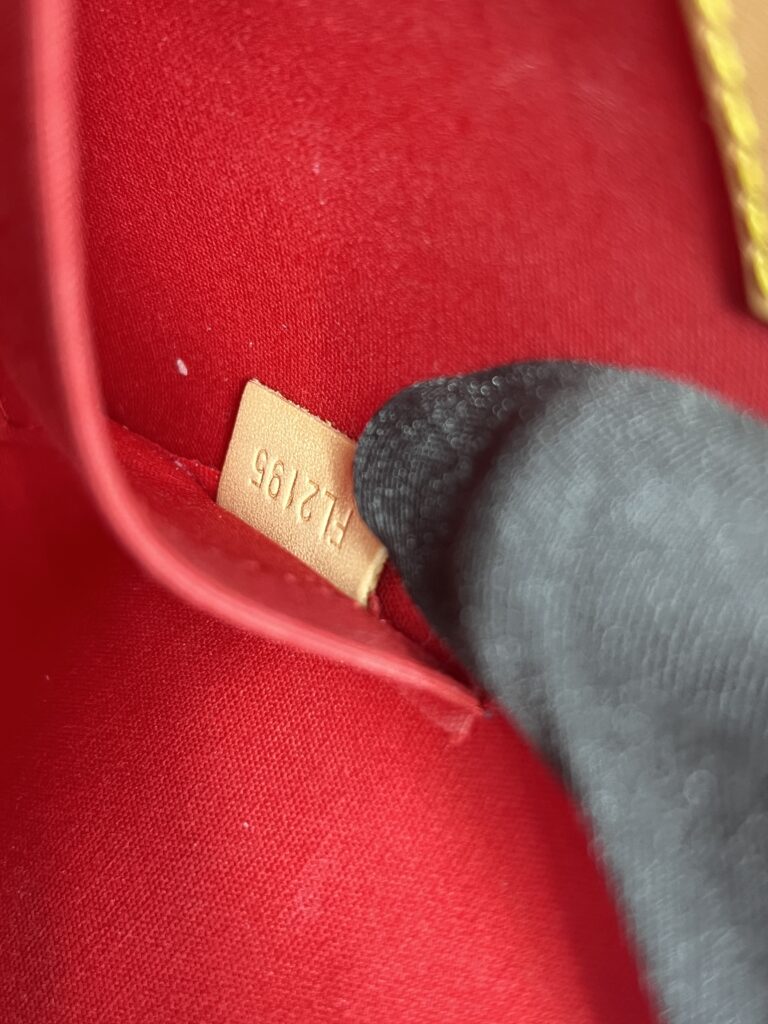 Louis Vuitton Alma BB Red Monogram Vernis GHW