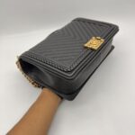Chanel Boy 28 Caviar Black GHW