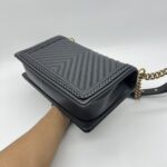 Chanel Boy 28 Caviar Black GHW