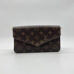 Louis Vuitton Felicie Pochette GM Monogram Fuchsia GHW