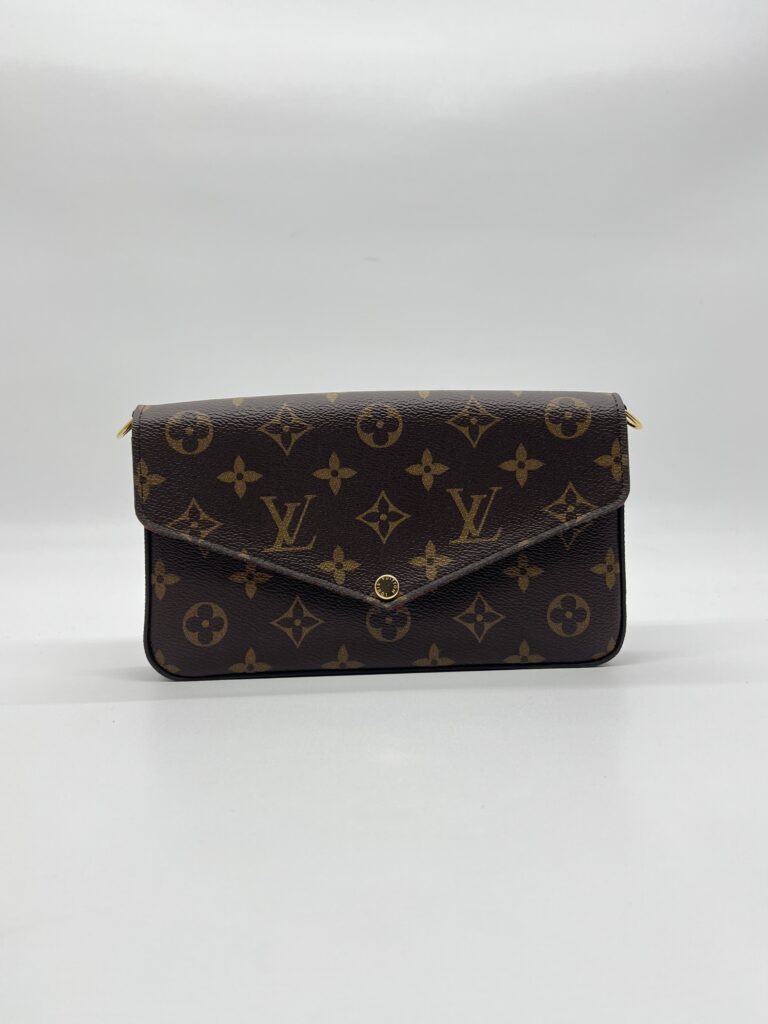 Louis Vuitton Felicie Pochette GM Monogram Fuchsia GHW