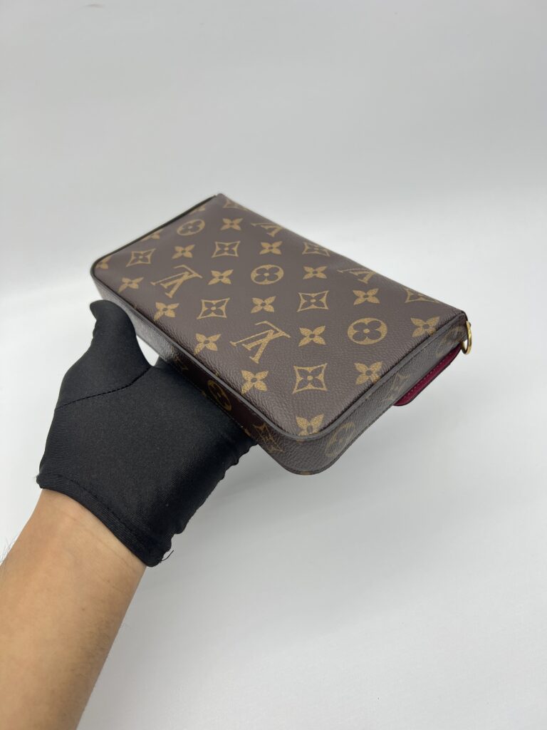 Louis Vuitton Felicie Pochette GM Monogram Fuchsia GHW