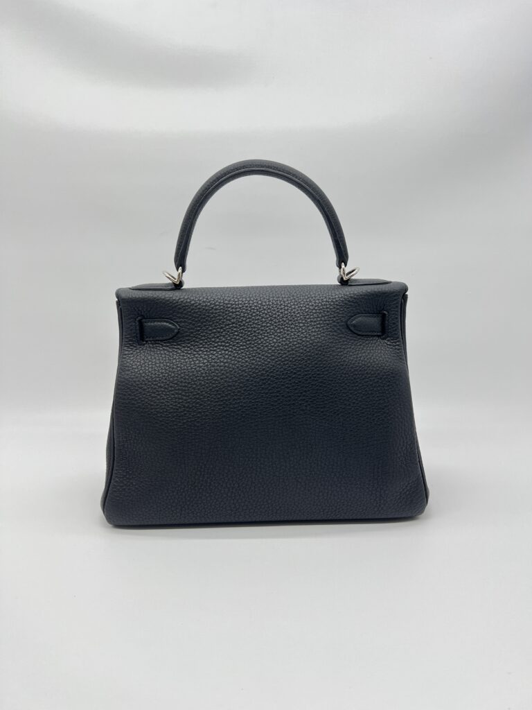 Hermes Kelly 28 Togo Noir PHW