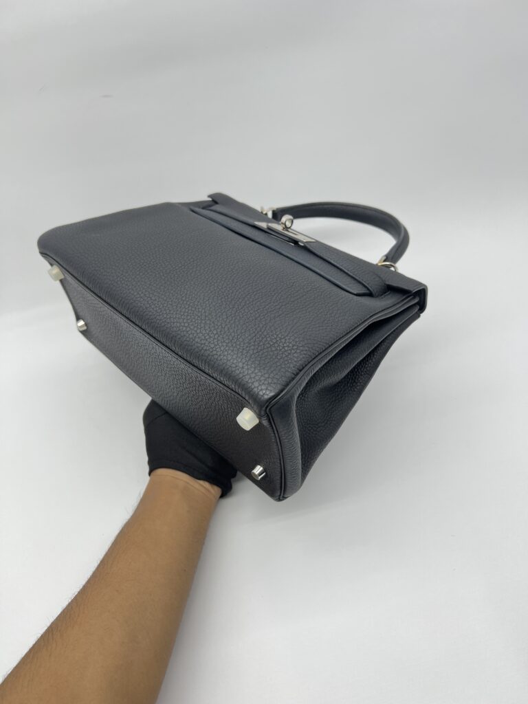 Hermes Kelly 28 Togo Noir PHW