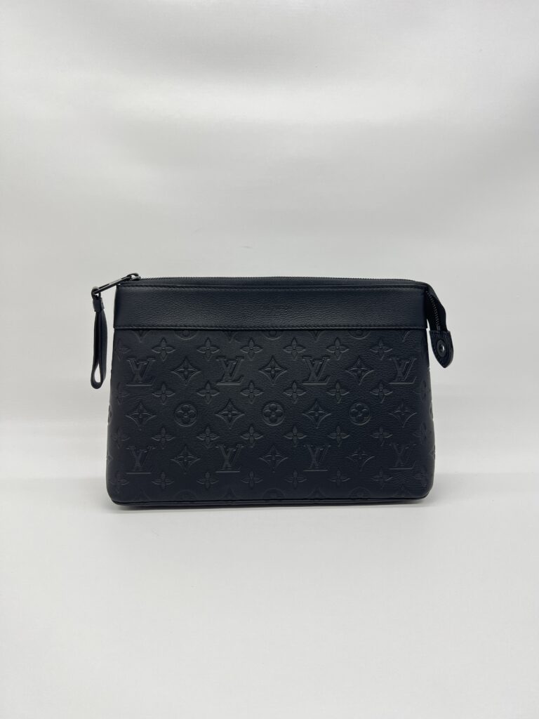 Louis Vuitton Pochette Voyage Souple Monogram Shadow Black