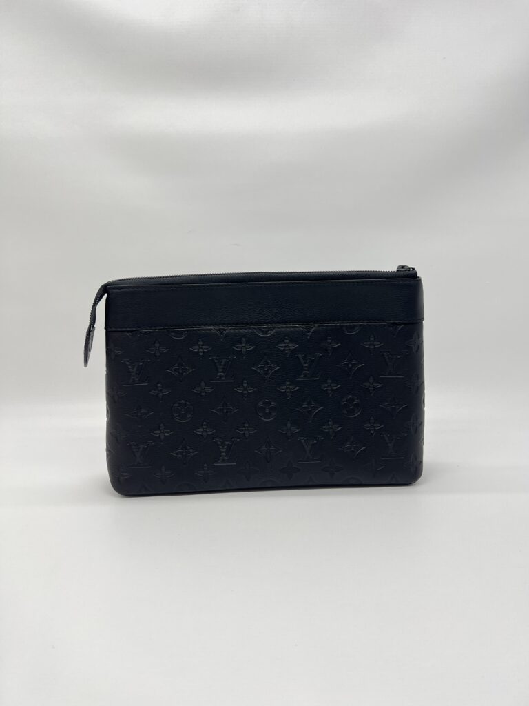 Louis Vuitton Pochette Voyage Souple Monogram Shadow Black