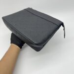 Louis Vuitton Pochette Voyage Souple Monogram Shadow Black