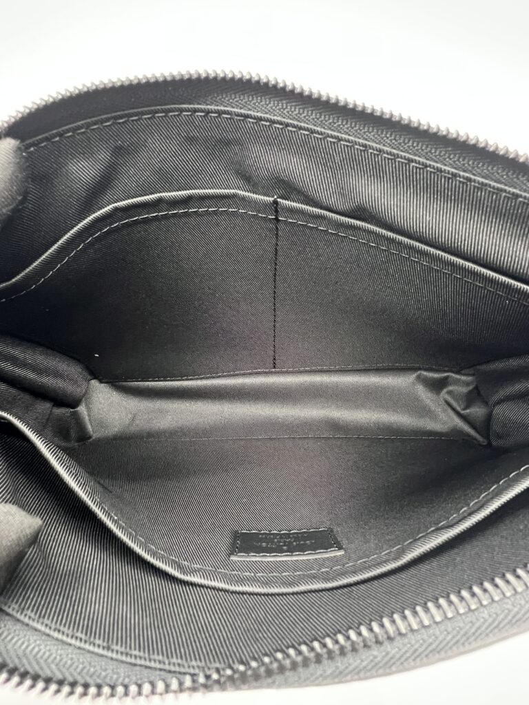 Louis Vuitton Pochette Voyage Souple Monogram Shadow Black
