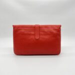 Balenciaga Tube Clutch Red GHW