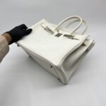 Hermes Birkin 30 Epsom Retourne Blanc PHW