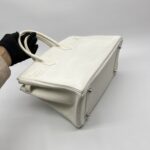 Hermes Birkin 30 Epsom Retourne Blanc PHW