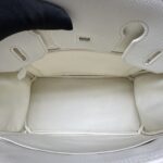 Hermes Birkin 30 Epsom Retourne Blanc PHW