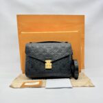 Louis Vuitton Metis MM Monogram Empreinte Noir GHW