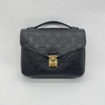 Louis Vuitton Metis MM Monogram Empreinte Noir GHW