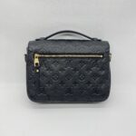 Louis Vuitton Metis MM Monogram Empreinte Noir GHW