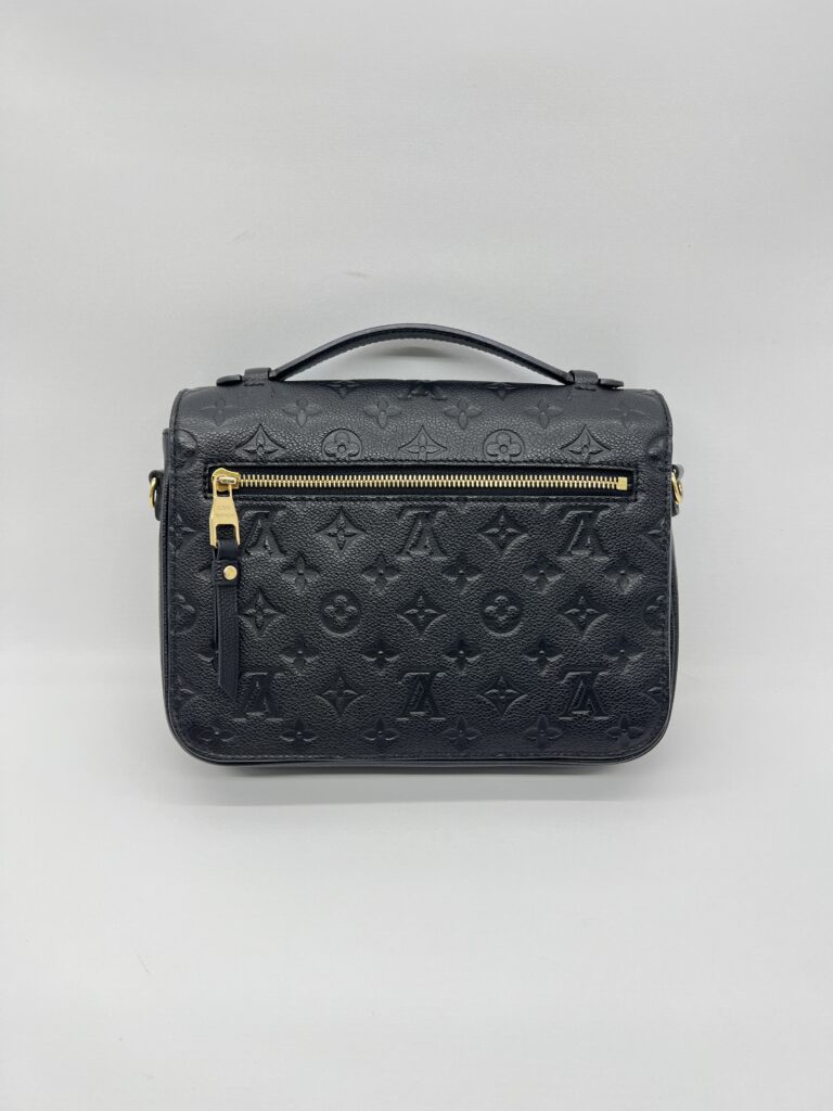 Louis Vuitton Metis MM Monogram Empreinte Noir GHW