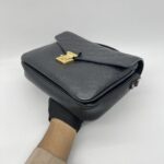 Louis Vuitton Metis MM Monogram Empreinte Noir GHW
