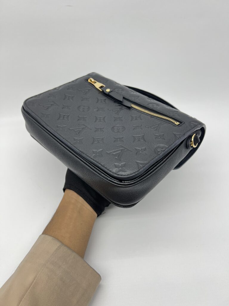 Louis Vuitton Metis MM Monogram Empreinte Noir GHW