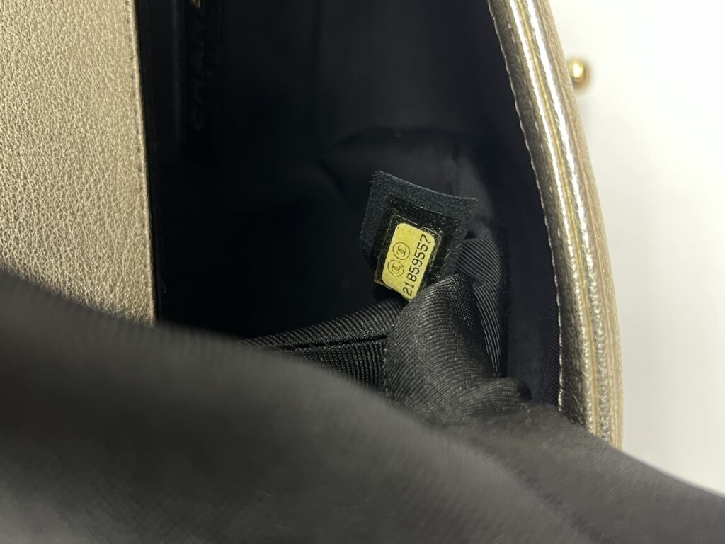 Chanel Boy 25 Bicolor Light Gold Black LGHW
