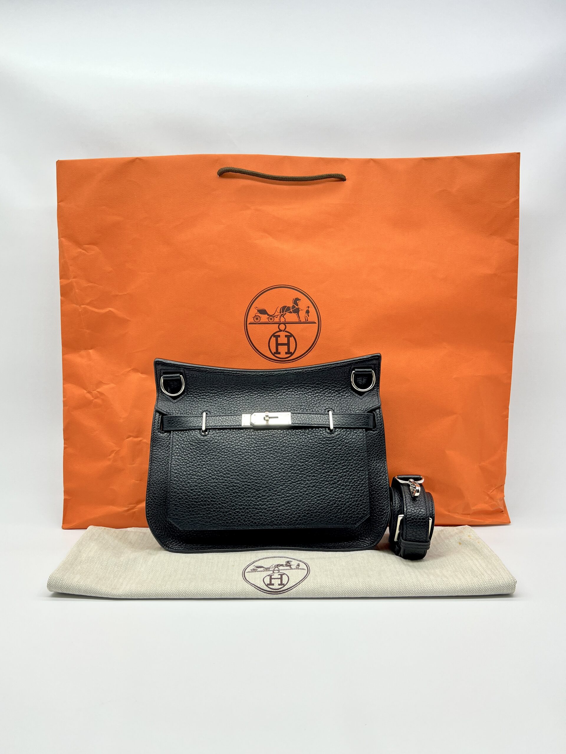Hermes Jypsiere 28 Clemence Noir PHW