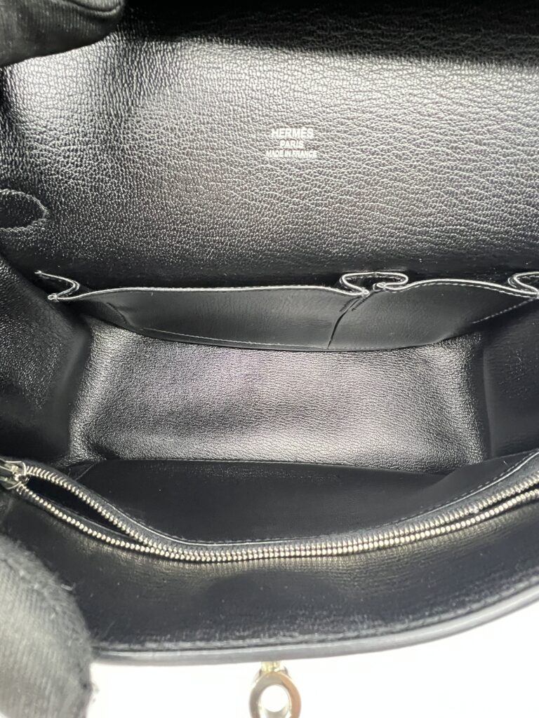 Hermes Jypsiere 28 Clemence Noir PHW