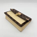 Louis Vuitton Vavin Chain Wallet Damier Ebene Creme Venus GHW