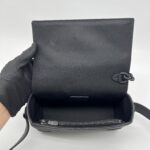 Louis Vuitton Steamer Wearable Wallet Monogram Taurillon Black