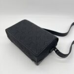 Louis Vuitton Steamer Wearable Wallet Monogram Taurillon Black