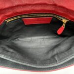 Balenciaga Giant Envelope Clutch Agneau Red GHW