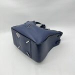 Loewe Hammock Medium Leather Blue Navy SHW